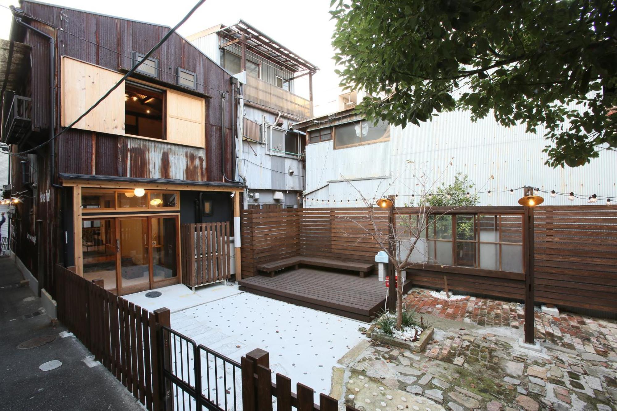 The Wonder At Stay-Machiya Karahori- Osaka Buitenkant foto